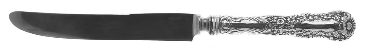 No. 10 (Sterling, 1896) New French Hollow Knife with Bolster by Dominick & Haff-1