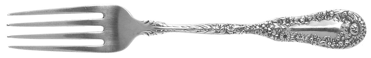 No. 10 (Sterling, 1896) Solid Youth Tea Fork by Dominick & Haff-1