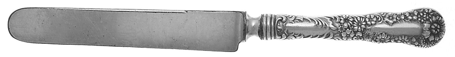 No. 10 (Sterling, 1896) Old French Hollow Knife with Bolster by Dominick & Haff-1