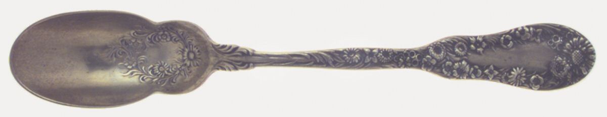 No. 10 (Sterling, 1896) Solid Large Cheese Scoop by Dominick & Haff-1