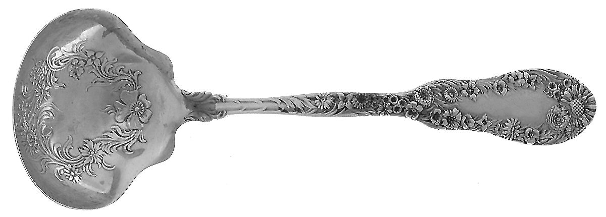 No. 10 (Sterling, 1896) Solid Gravy Ladle by Dominick & Haff-1