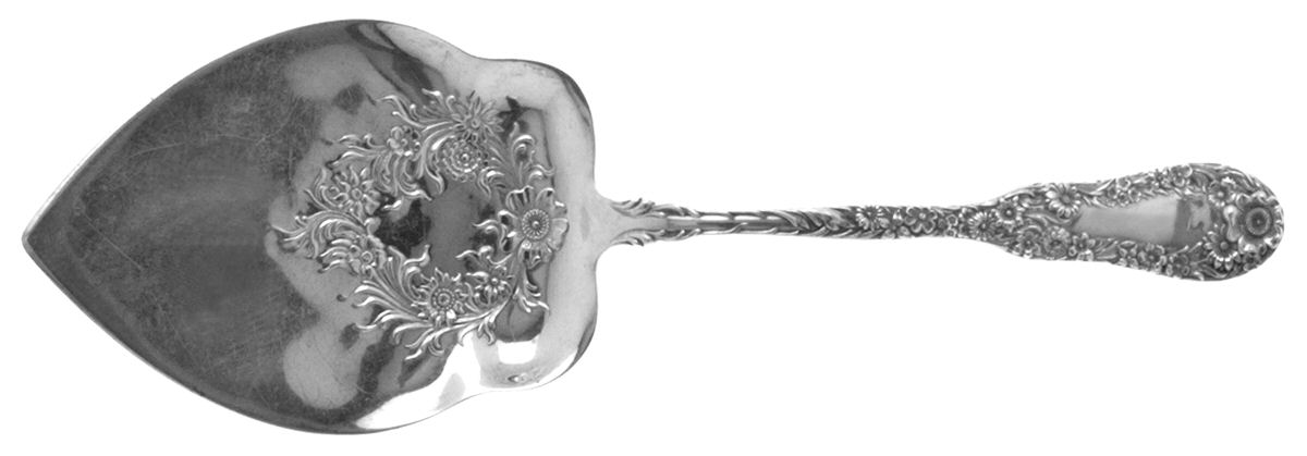 No. 10 (Sterling, 1896) Small Solid Pie Knife by Dominick & Haff-1