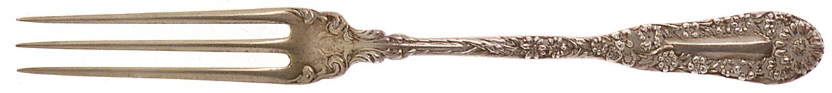 No. 10 (Sterling, 1896) Strawberry Fork by Dominick & Haff-1