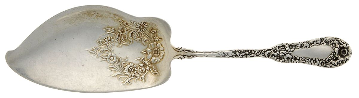No. 10 (Sterling, 1896) Small Solid Fish Serving Knife by Dominick & Haff-1