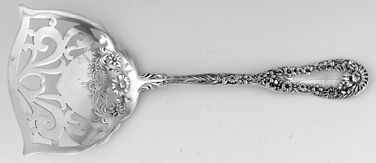 No. 10 (Sterling, 1896) Large Cucumber Server by Dominick & Haff-1