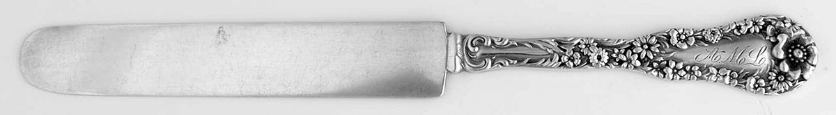 No. 10 (Sterling, 1896) Solid Dessert/Tea Knife by Dominick & Haff-1