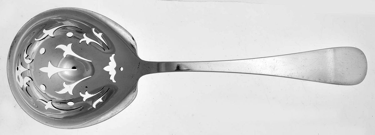 Old English Antique (Sterling, 1880) Small Sugar Sifter by Dominick & Haff-1