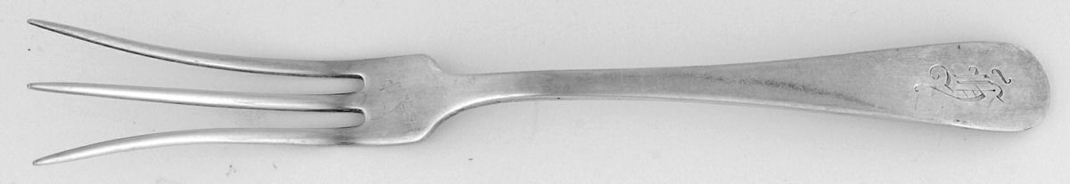Old English Antique (Sterling, 1880) Lemon Fork by Dominick & Haff-1