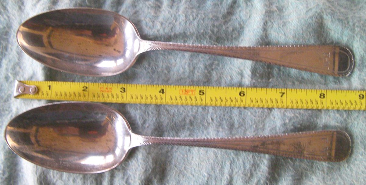 Old English Antique-#1 (Sterling) Tablespoon (Serving Spoon) by Dominick & Haff-1
