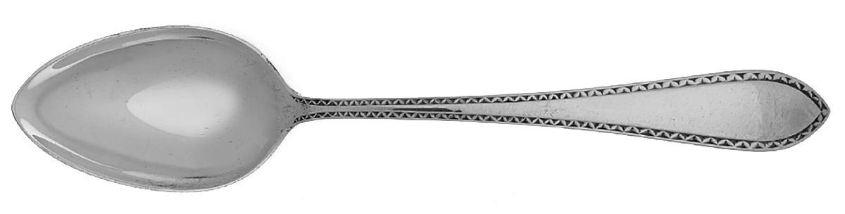 Pointed Antique#2-Engraved (Sterling, No Monos) Teaspoon by Dominick & Haff-1