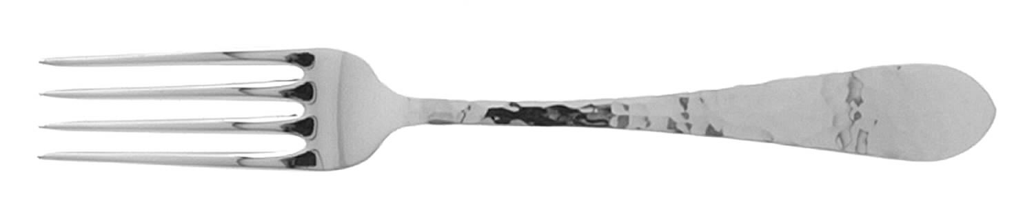 Pointed Antique-Hammered (Sterling) Fork by Dominick & Haff-1