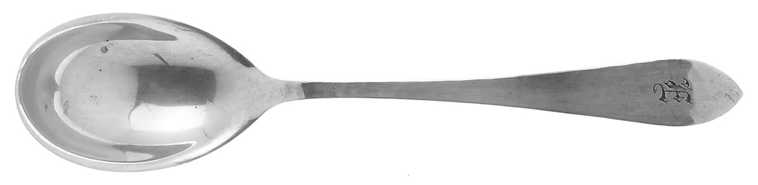 Pointed Antique-Hammered (Sterling) Sugar Spoon by Dominick & Haff-1