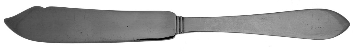 Pointed Antique (Sterling) Individual Solid Fish Knife by Dominick & Haff-1