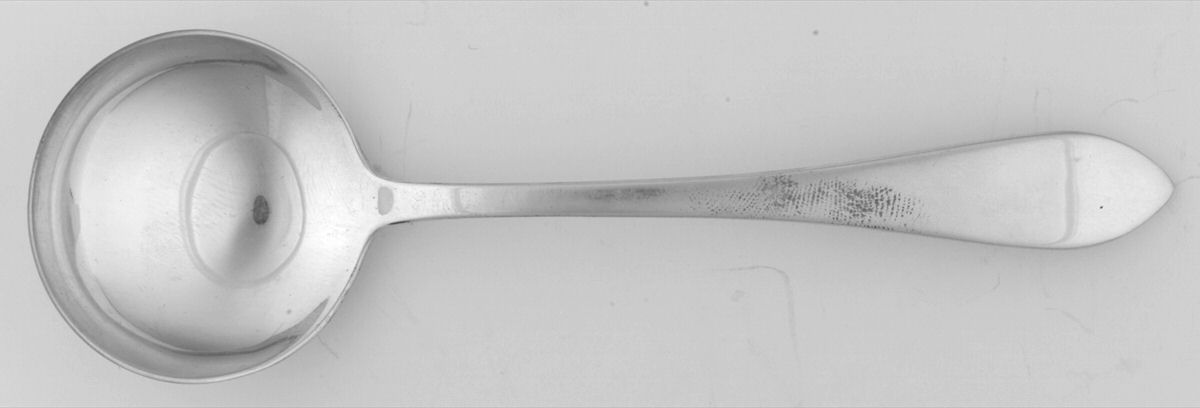 Pointed Antique (Sterling) Large Round Bowl Soup Spoon (Bouillon) by Dominick & Haff-1