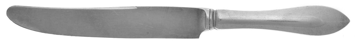 Pointed Antique (Sterling) Knife-Old French/Hollow by Dominick & Haff-1