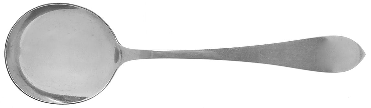 Pointed Antique (Sterling) Round Bowl Soup Spoon (Gumbo) by Dominick & Haff-1