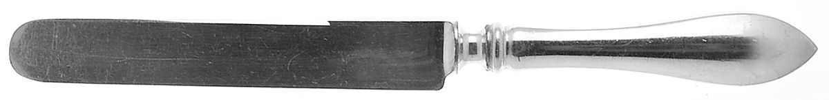 Pointed Antique (Sterling) Old French Table Knife with Bolster by Dominick & Haff-1