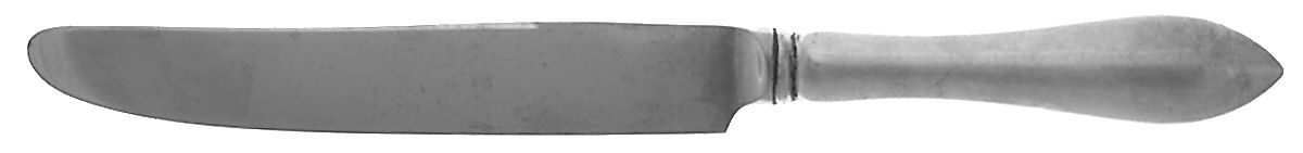 Pointed Antique (Sterling) Knife-New French/Hollow by Dominick & Haff-1