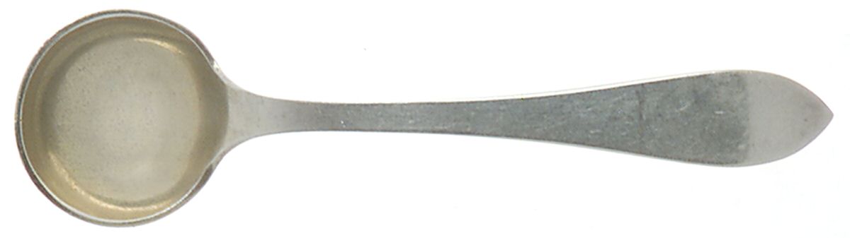 Pointed Antique (Sterling) Individual Salt Spoon by Dominick & Haff-1