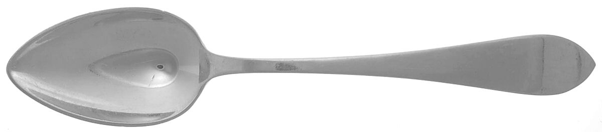 Pointed Antique (Sterling) Old Style Place/Oval Soup Spoon by Dominick & Haff-1