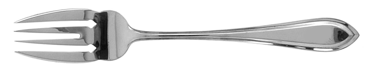 Priscilla (Sterling, 1916) Individual Solid Fish Fork by Dominick & Haff-1