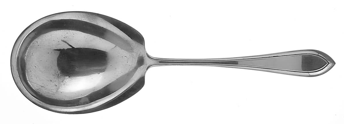 Priscilla (Sterling, 1916) Solid Salad Serving Spoon by Dominick & Haff-1