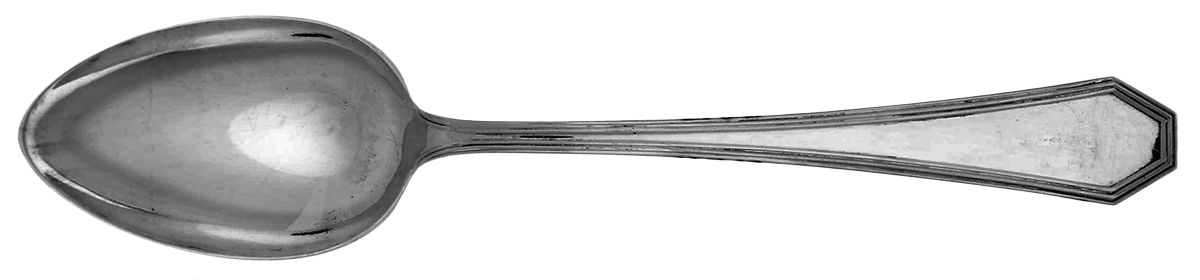 Queen Anne-Plain (Sterling, 1910) Five O'Clock Teaspoon by Dominick & Haff-1