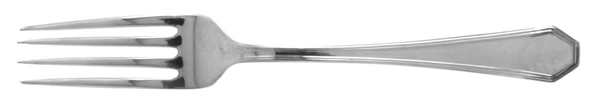 Queen Anne-Plain (Sterling, 1910) Fork by Dominick & Haff-1