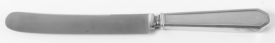 Queen Anne-Plain (Sterling, 1910) Old French Hollow Knife with Bolster by Dominick & Haff-1