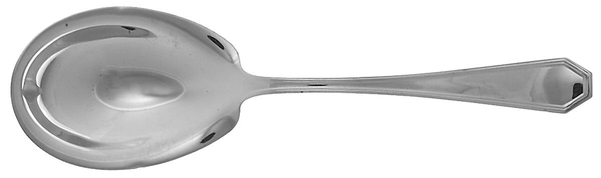 Queen Anne-Plain (Sterling, 1910) Large Jelly Spoon by Dominick & Haff-1