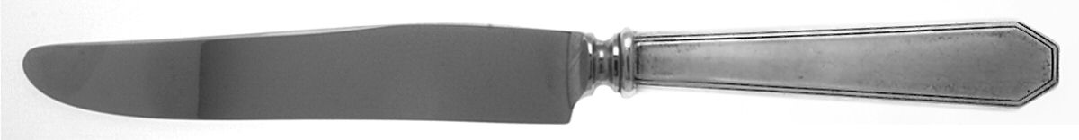 Queen Anne-Plain (Sterling, 1910) New French Hollow Knife with Bolster by Dominick & Haff-1