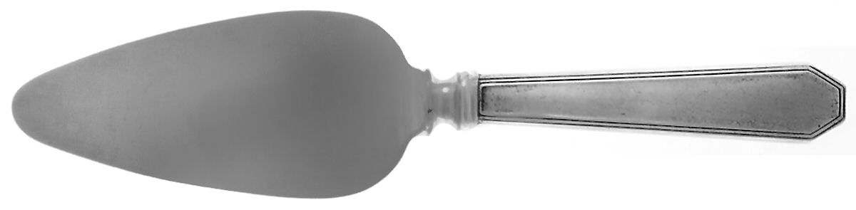 Queen Anne-Plain (Sterling, 1910) Cheese Server with Silverplate Blade by Dominick & Haff-1