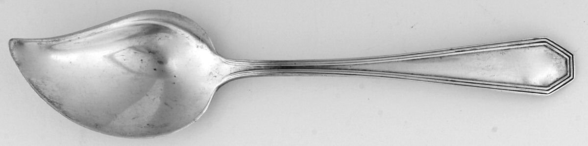 Queen Anne-Plain (Sterling, 1910) Large Solid Jelly Server by Dominick & Haff-1
