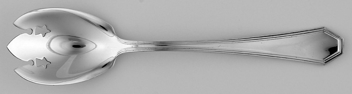Queen Anne-Plain (Sterling, 1910) Ice Cream Fork by Dominick & Haff-1