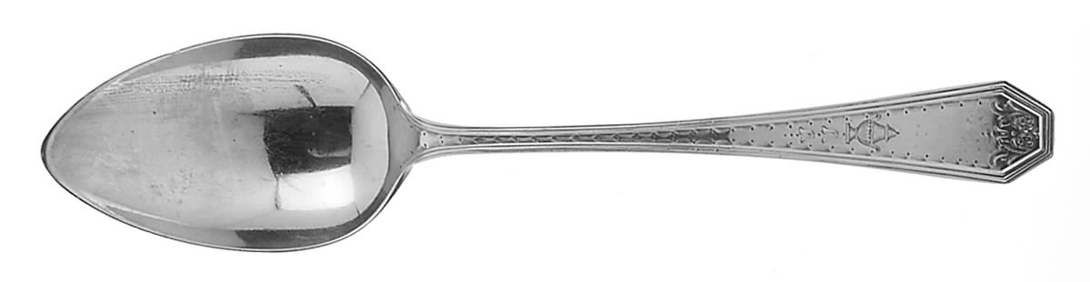 Queen Anne No. 16-Engraved(Sterlng, 1910) Tablespoon (Serving Spoon) by Dominick & Haff-1