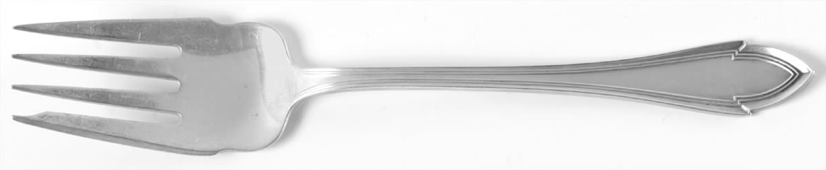 Queen Elizabeth (Sterling, 1916) Individual Solid Fish Fork by Dominick & Haff-1