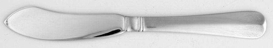 Rattail Antique (Sterling, 1890) Flat Handle Butter Spreader by Dominick & Haff-1