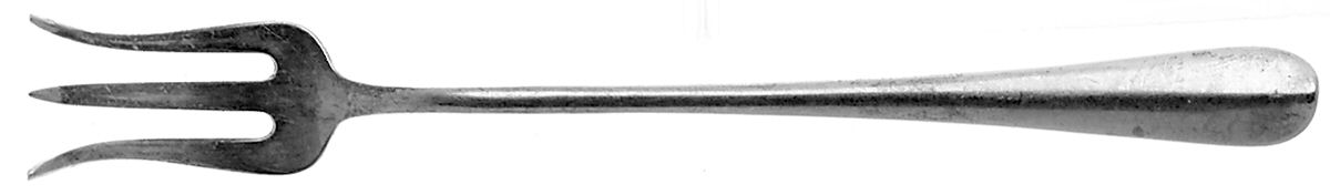 Rattail Antique (Sterling, 1890) Cocktail/Seafood Fork by Dominick & Haff-1