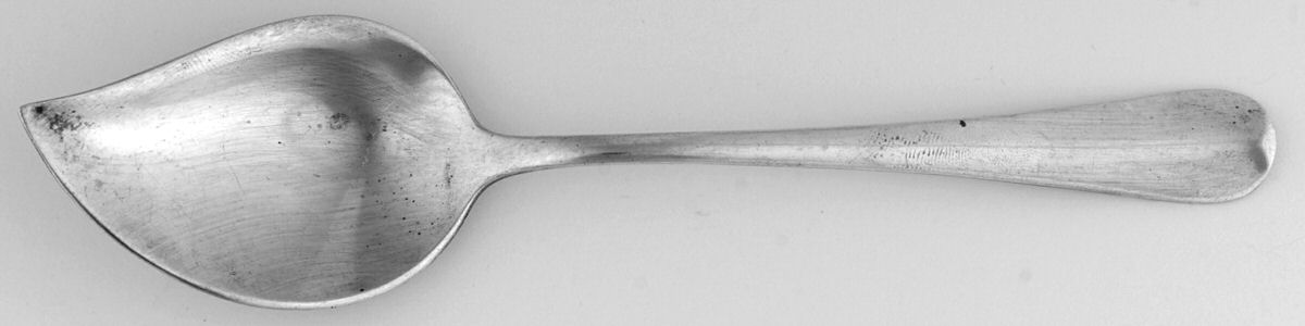 Rattail Antique (Sterling, 1890) Large Solid Jelly Server by Dominick & Haff-1