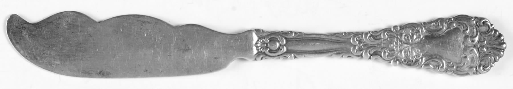 Renaissance (Sterling, 1894) Flat Handle Butter Spreader by Dominick & Haff-1