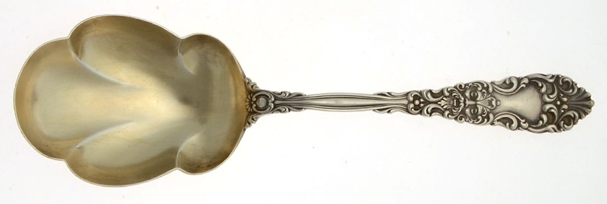 Renaissance (Sterling, 1894) Solid Salad Serving Spoon by Dominick & Haff-1