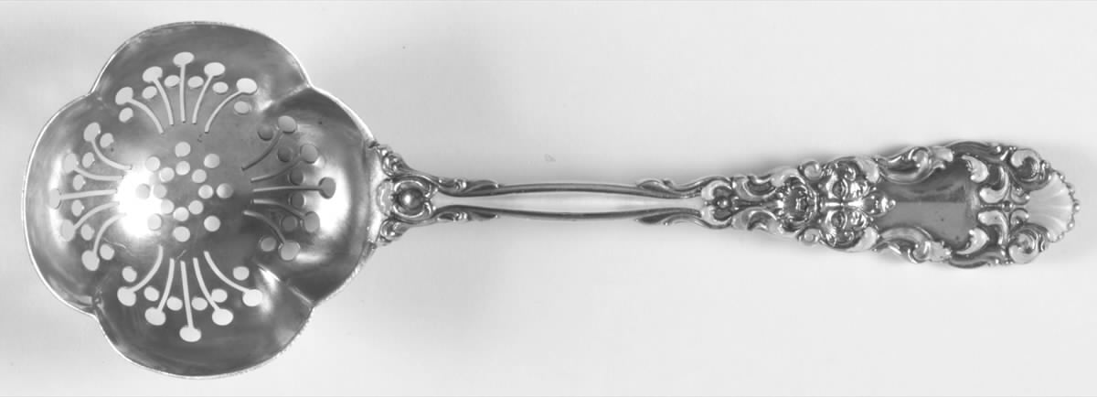 Renaissance (Sterling, 1894) Small Enameled Sugar Sifter by Dominick & Haff-1
