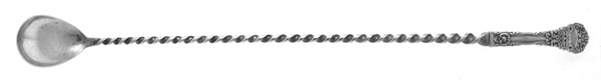 Renaissance (Sterling, 1894) Large Solid Claret Spoon with Twisted Handle by Dominick & Haff-1