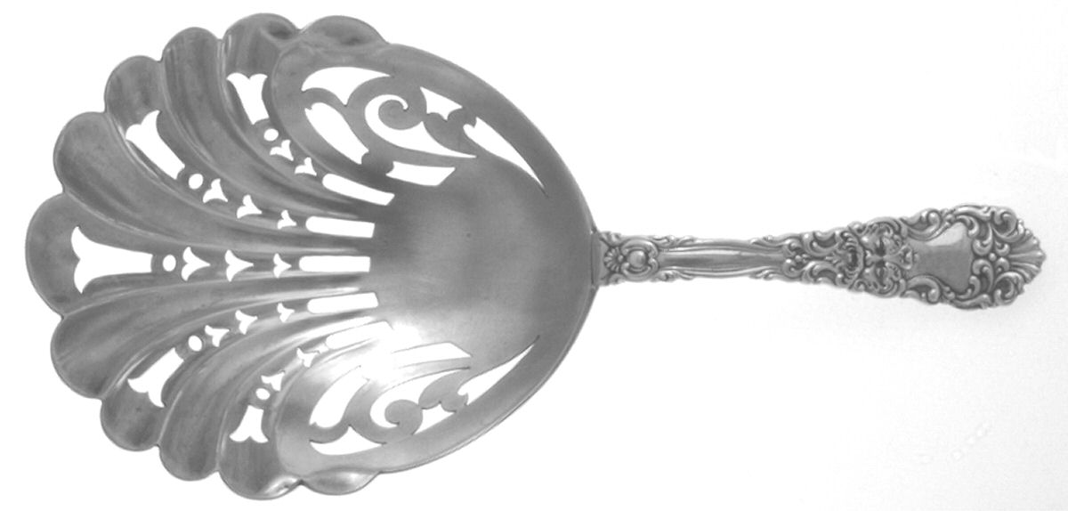 Renaissance (Sterling, 1894) Cracker Spoon by Dominick & Haff-1