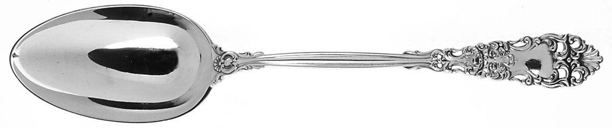 Renaissance (Sterling, 1894) Gravy/Dressing Spoon with Button by Dominick & Haff-1