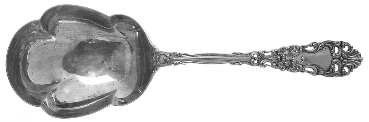 Renaissance (Sterling, 1894) Solid Salad Serving Spoon by Dominick & Haff-1