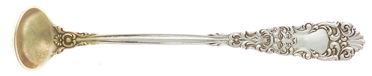 Renaissance (Sterling, 1894) Mustard Spoon by Dominick & Haff-1