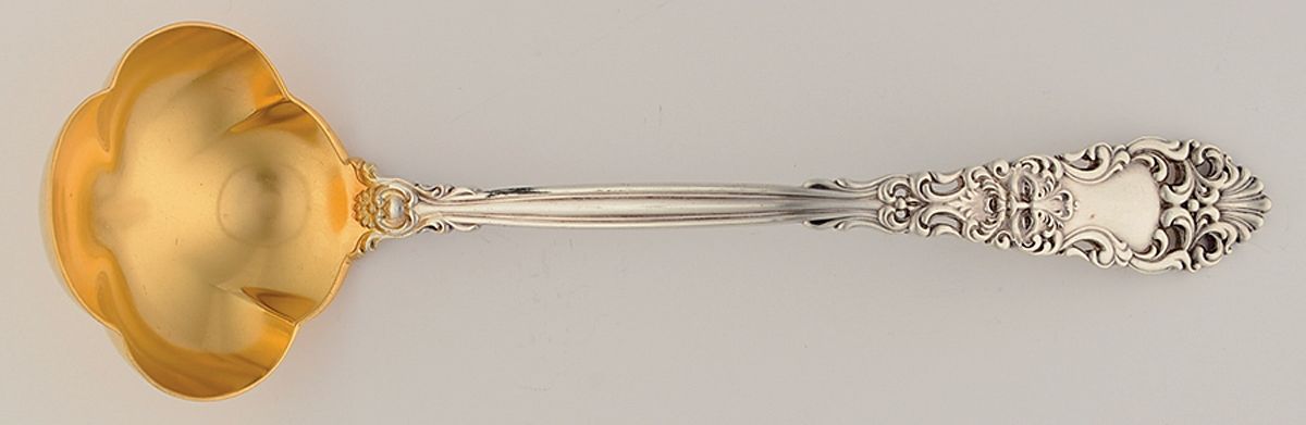 Renaissance (Sterling, 1894) Bouillon Ladle by Dominick & Haff-1