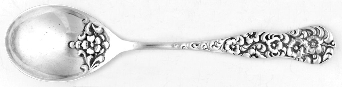 Rococo (Sterling, 1888) Sugar Spoon by Dominick & Haff-1