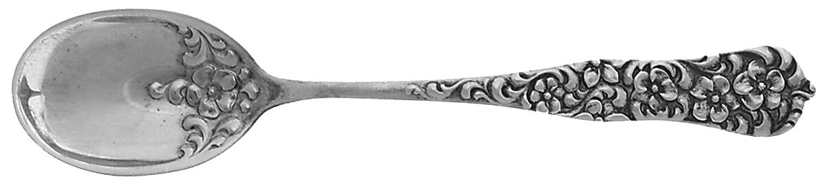 Rococo (Sterling, 1888) Egg Spoon by Dominick & Haff-1